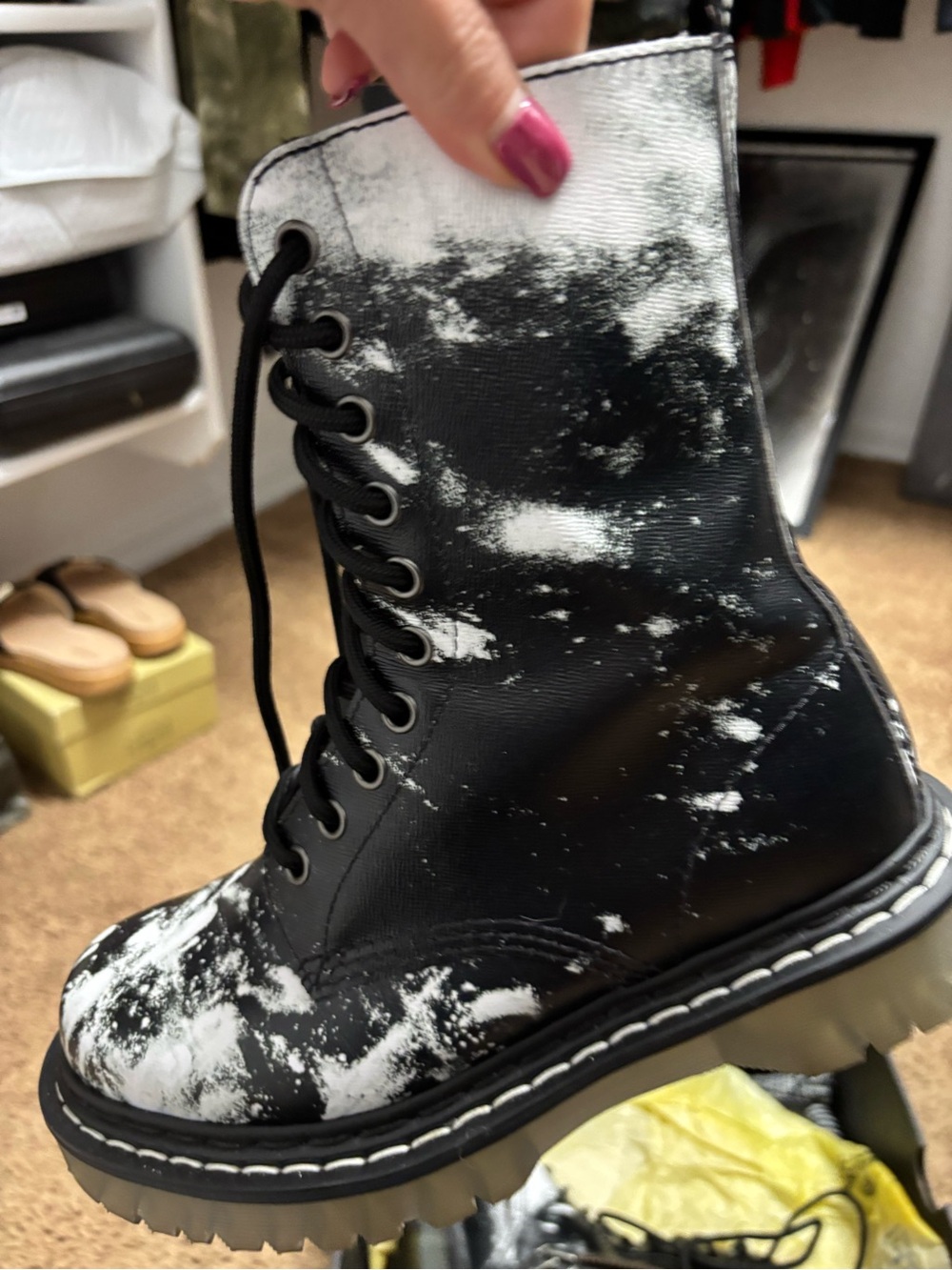 Dr. Martens Nine Inch Nails Boots Excellent Condition UK 5 - Picture 4 of 12